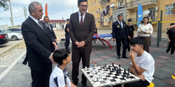 “Sağlam məhəllə” layihəsi çərçivəsində yeni idman zonaları istifadəyə verilib