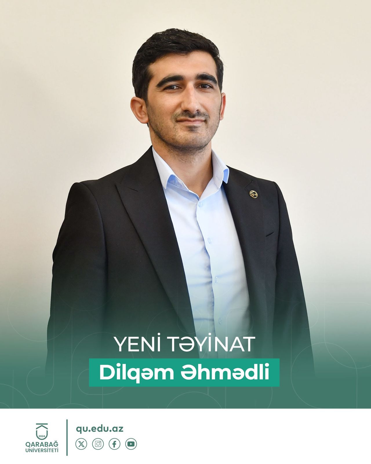 Qarabağ Universitetində yeni proqram rəhbəri təyin olunub