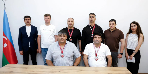 Milli Paralimpiya Komitəsində Tunis Qran-prisinin mükafatçıları ilə görüş keçirilib