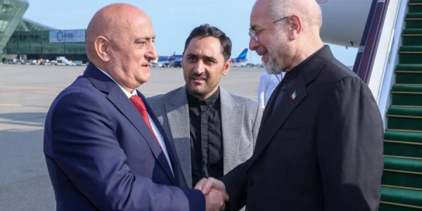 Məhəmməd Baqer Qalibaf Azərbaycana işgüzar səfərə gəlib