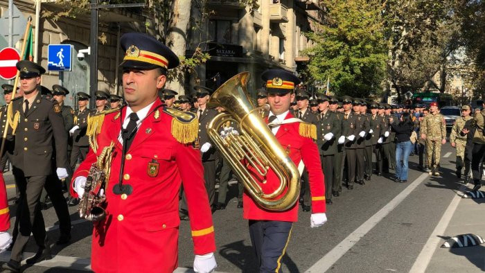 Sabah Bakıda hərbi orkestrlərin müşayiəti ilə yürüşlər təşkil olunacaq