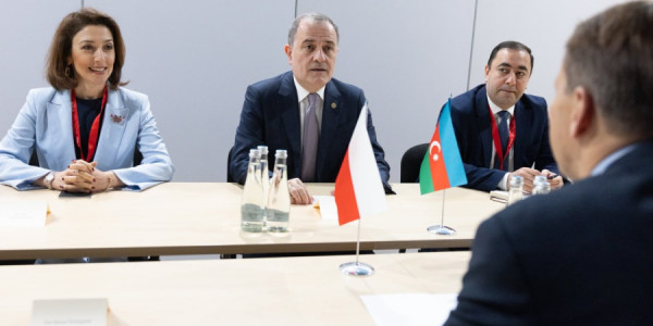 Ceyhun Bayramov polşalı həmkarı ilə Cənubi Qafqazı və Ukraynaya dəstəyi müzakirə edib