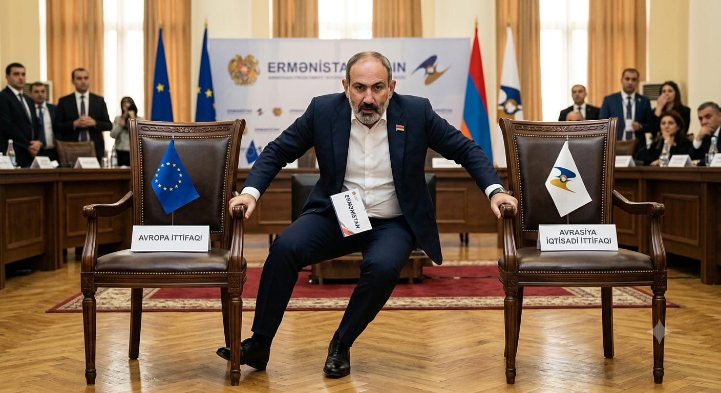 Aİ və Aİİ arasında çətin seçim: Ermənistan “iki stulda oturmağa davam edəcək”
