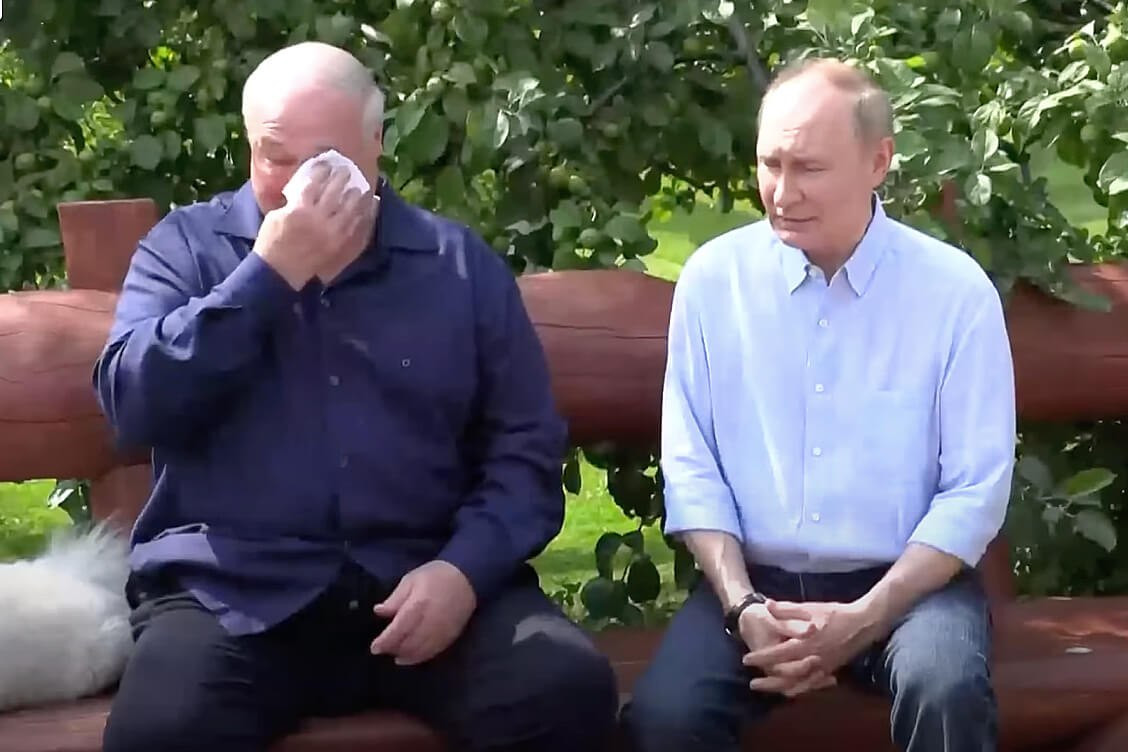 Putinlə qapalı görüşdən sonra Lukaşenko yoxa çıxıb