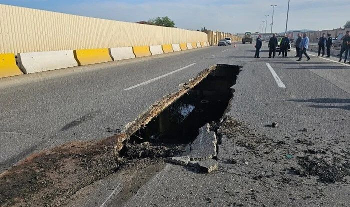 Mayda çökən körpünün təmiri niyə ləngiyir?