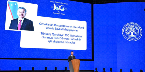 Şavkat Mirziyoyev: Birinci Türkoloji Qurultay türk xalqlarının yüksəlişi üçün böyük tarixi hadisə idi