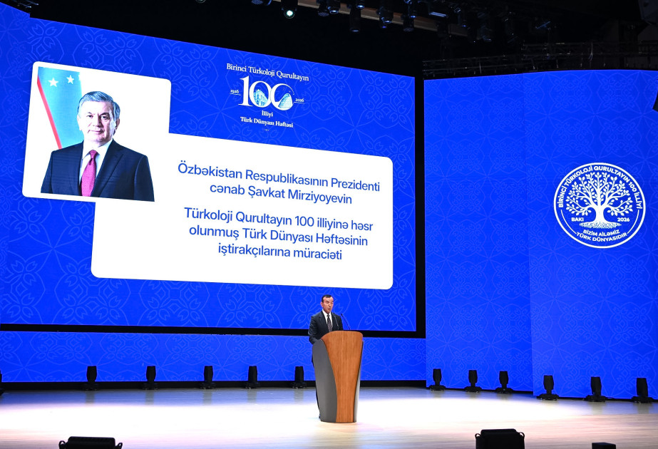 Şavkat Mirziyoyev: Birinci Türkoloji Qurultay türk xalqlarının yüksəlişi üçün böyük tarixi hadisə idi