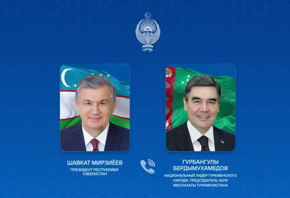 Mirziyoyev və Berdiməhəmmədov Azərbaycanla keçiriləcək sammiti müzakirə ediblər