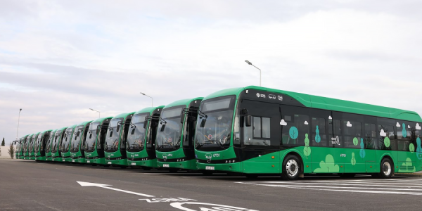 Bakıda daha iki marşrut xəttinin avtobusları yenilənib