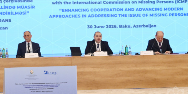 Bakıda itkin düşmüş şəxslərlə bağlı beynəlxalq konfrans keçirilir