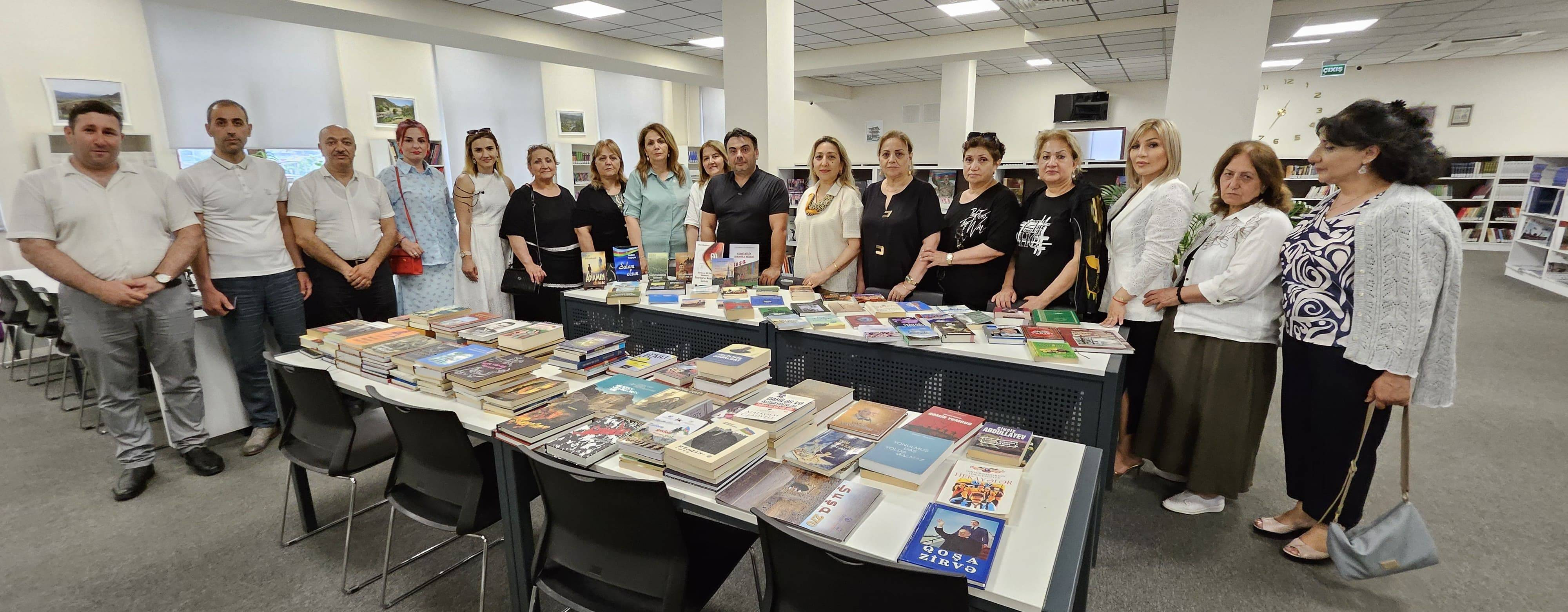 Xankəndinə 200 kitab: 3 nömrəli orta məktəbdən örnək addım