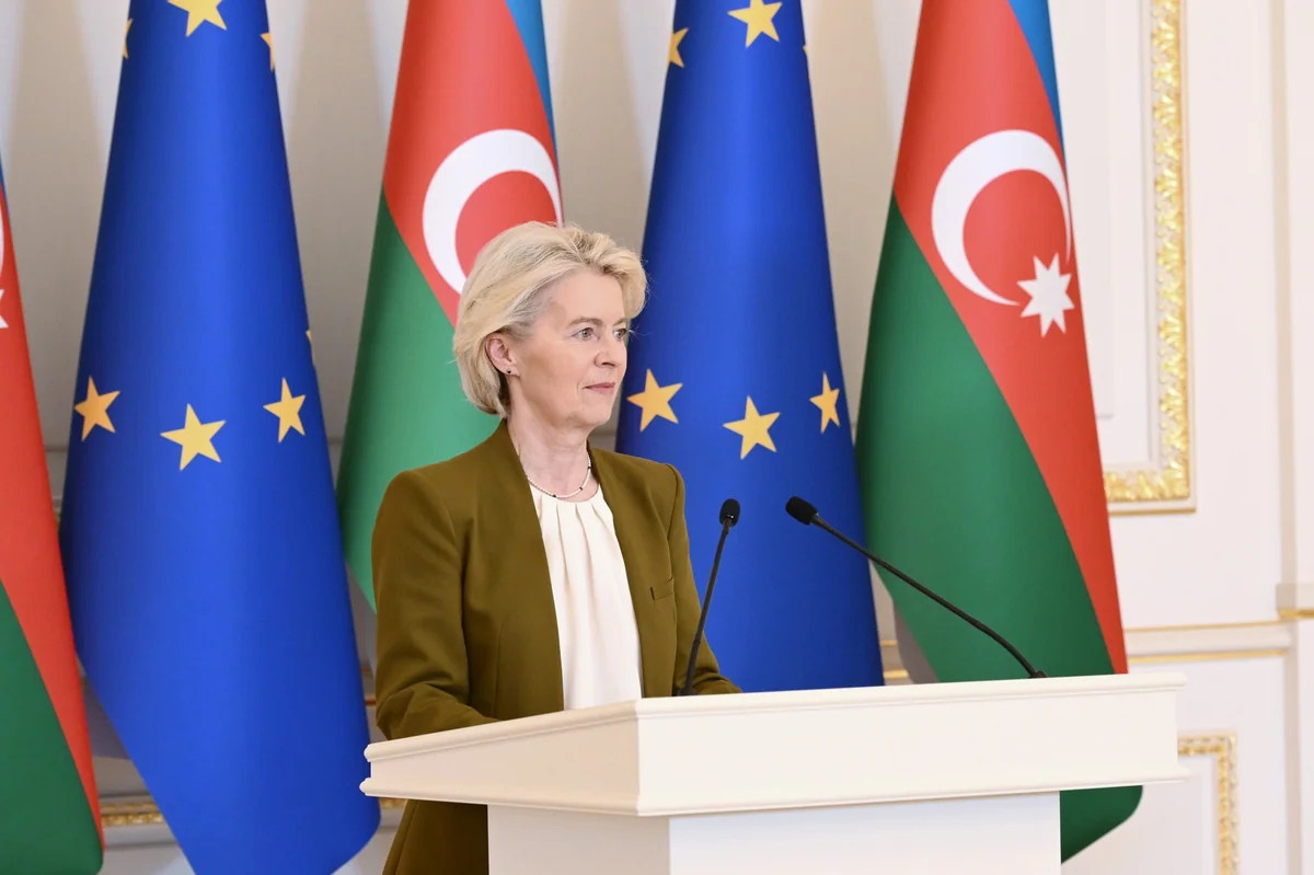 Fon der Lyayen: Azərbaycan öz enerji sistemini Aİ ilə birləşdirəcək