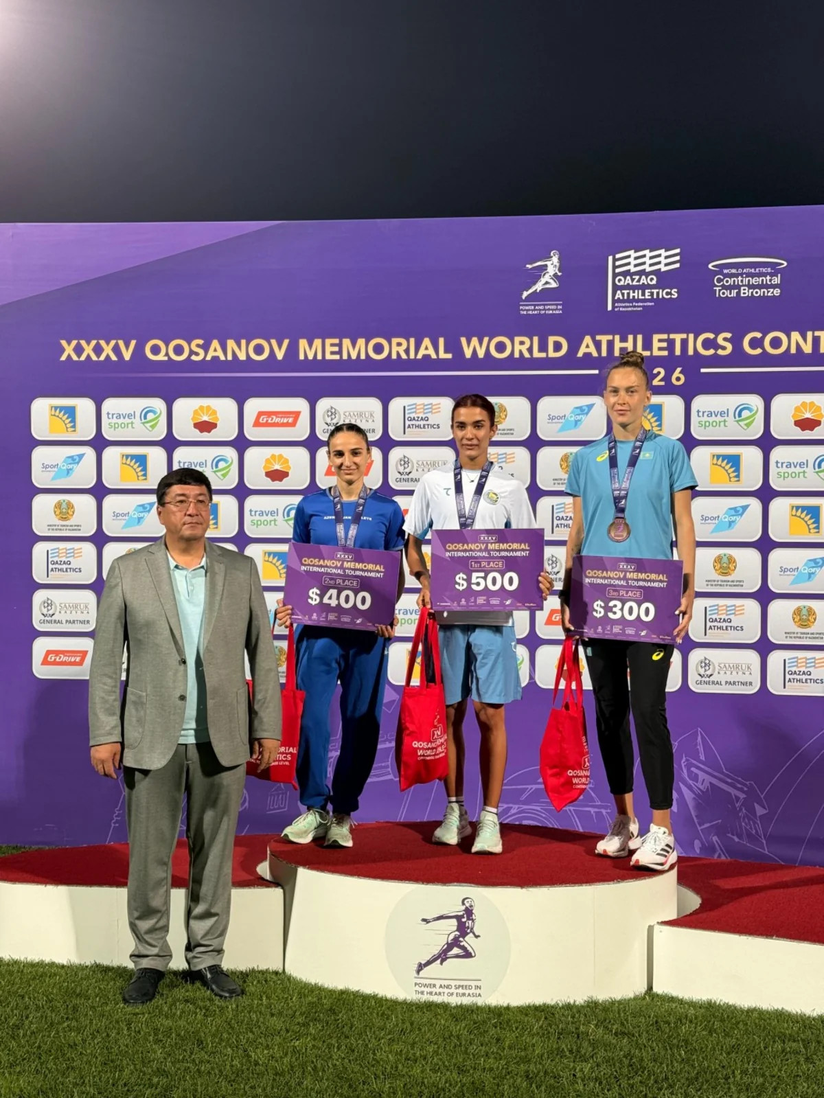 İlahə Quliyeva və Cabir Əliyev Qazaxıstanda keçirilən Memorialda medal qazanıblar