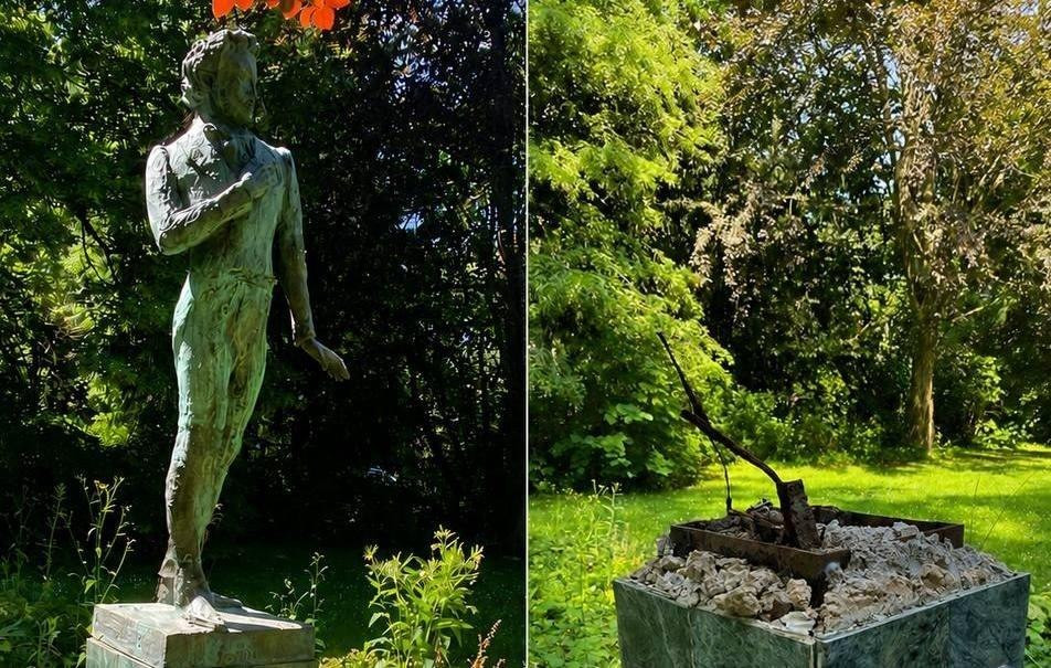 Almaniyada Puşkinin abidəsi oğurlanıb