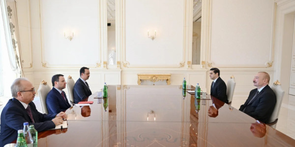 İlham Əliyev Türkiyənin ədliyyə nazirini qəbul edib