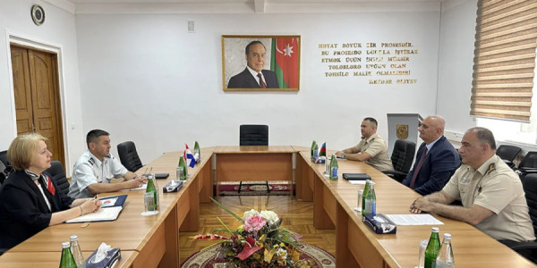 Azərbaycan ilə Xorvatiya arasında hərbi təhsil sahəsində əməkdaşlıq müzakirə olunub