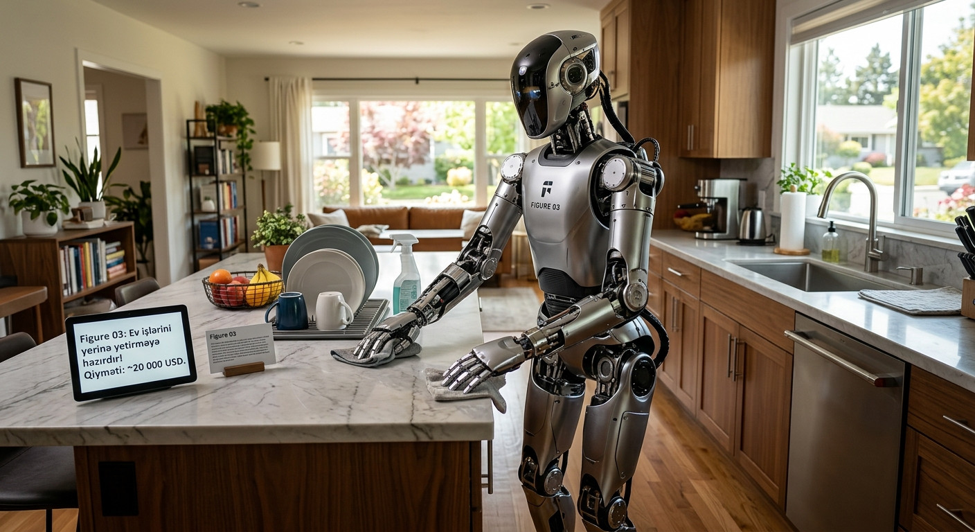 Ev işlərini yerinə yetirən robot il sonuna qədər hazır olacaq