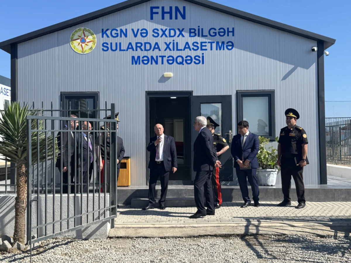 "Bilgəh" sularda xilasetmə məntəqəsinin açılışı olub