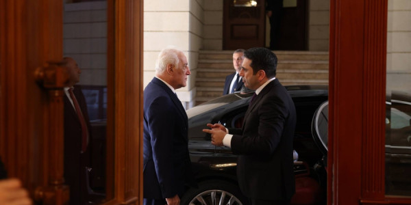 Alen Simonyan Ermənistan prezidenti ilə görüşüb