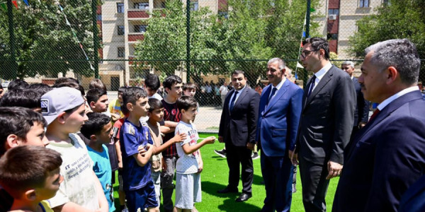 Bu şəhərlərdə idman zonaları istifadəyə verildi