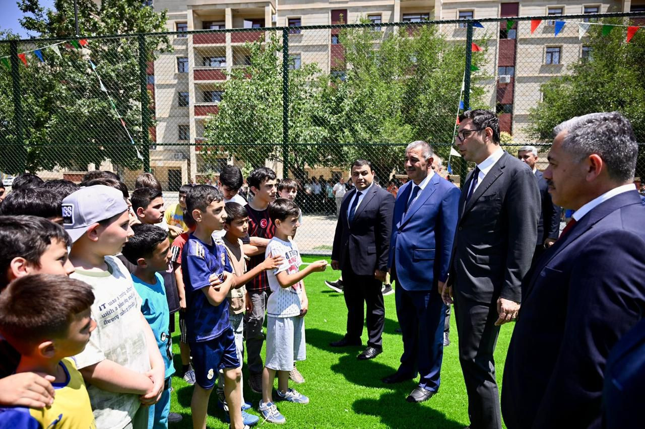Bu şəhərlərdə idman zonaları istifadəyə verildi