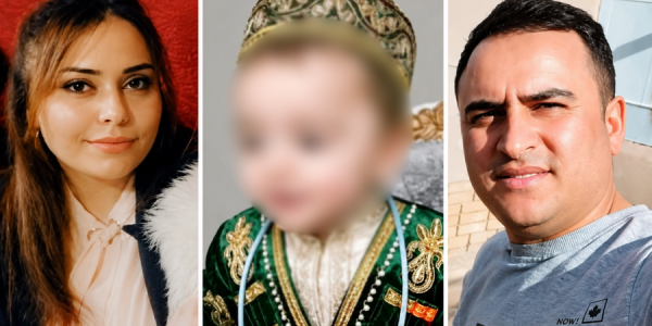 Hərbçi xanımı və övladı ilə birgə öldü -
