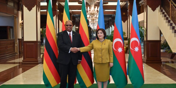 Azərbaycanla Zimbabve arasında ikitərəfli münasibətlər müzakirə olunub