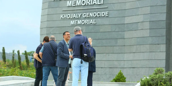 Beynəlxalq konfrans iştirakçıları Qarabağın müxtəlif bölgələrinə səfər edib
