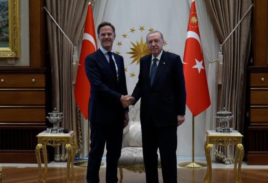 Ərdoğan NATO sammiti ərəfəsində Rütte ilə görüşüb