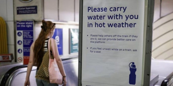 KİV: London metrosu isti hava şəraitinə hazır deyil