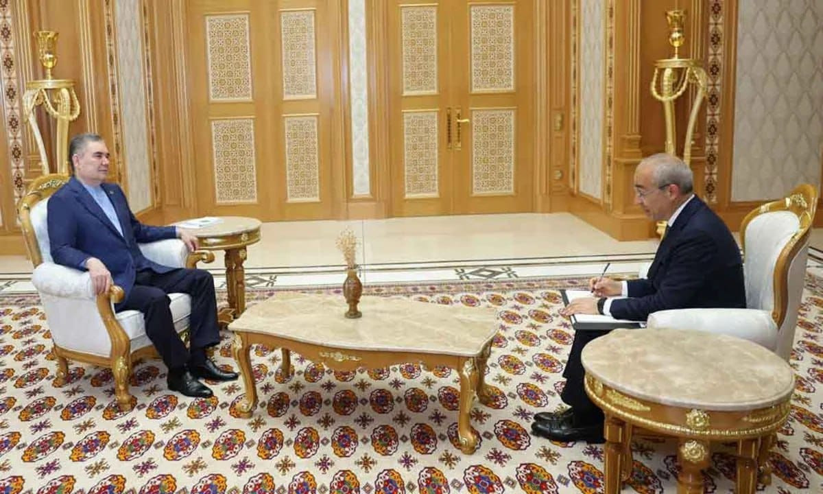 Qurbanqulu Berdiməhəmmədov Azərbaycana  təşəkkür etdi