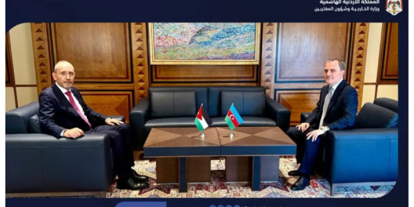 Azərbaycan və İordaniya XİN başçıları danışıqlar aparır