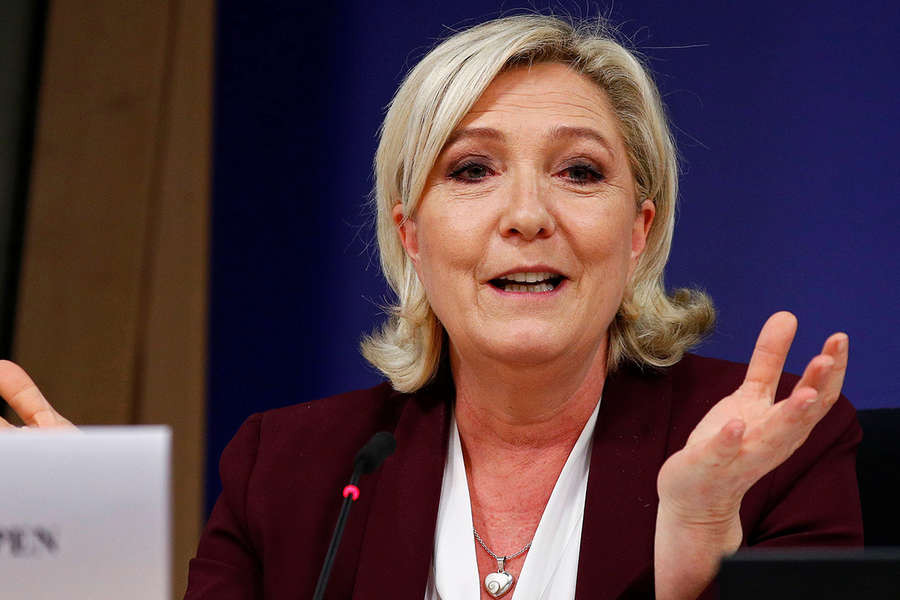 Marin Le Pen prezident seçkiləri ilə bağlı sorğularda liderdir