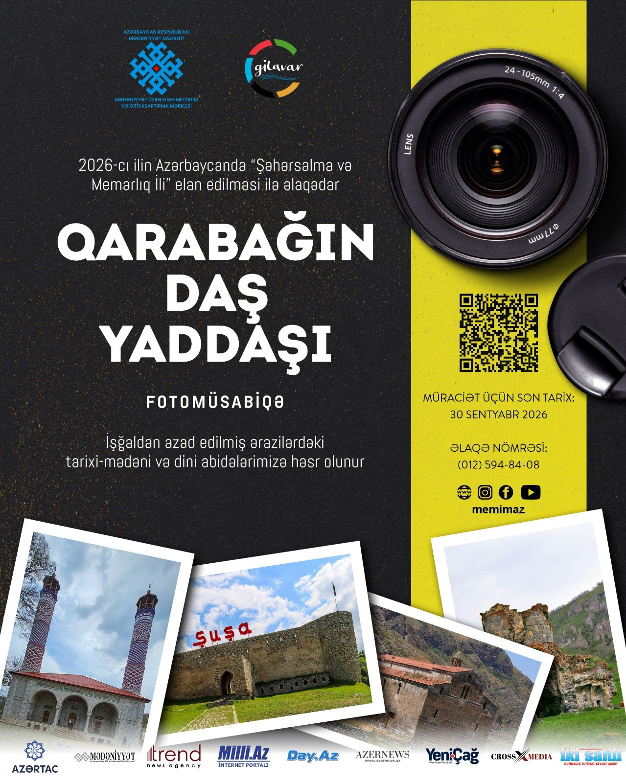 “Qarabağın daş yaddaşı” fotomüsabiqəsi elan olunur