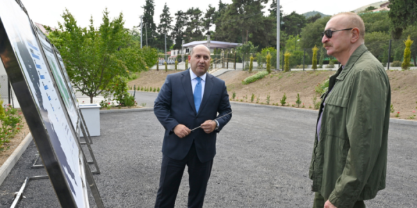 Prezident İlham Əliyev Xocavənd rayonunun Quzeyxırman kəndində olub