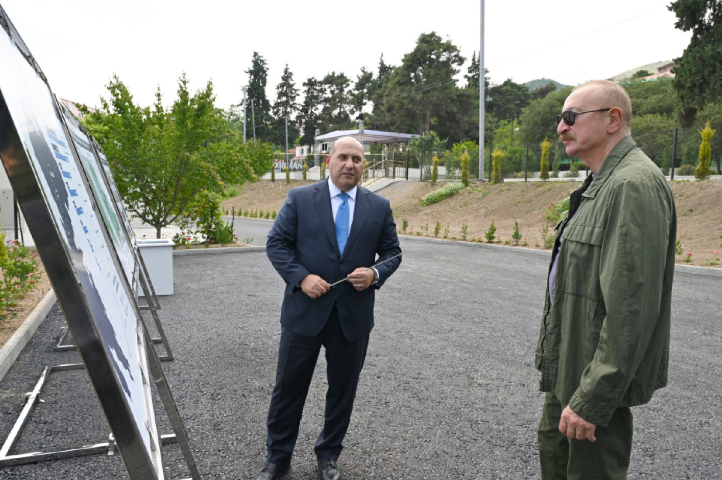 Prezident İlham Əliyev Xocavənd rayonunun Quzeyxırman kəndində olub