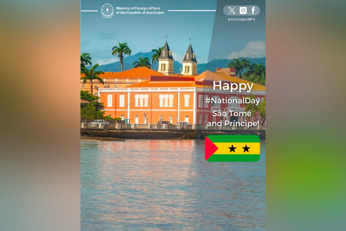 Azərbaycan XİN San-Tome və Prinsipi Demokratik Respublikasını təbrik edib