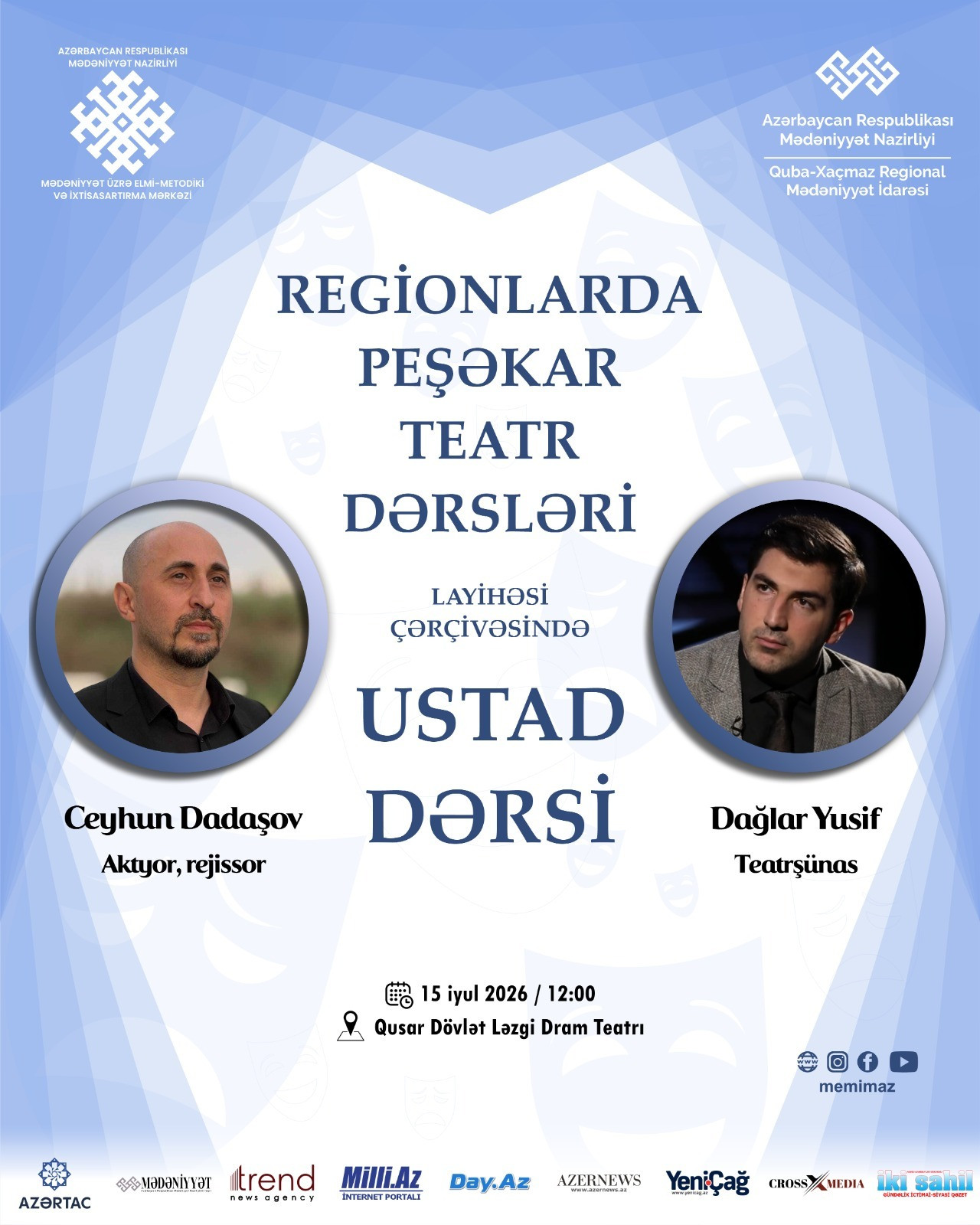 “Regionlarda peşəkar teatr dərsləri” layihəsi davam edir