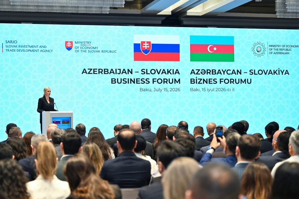 Bakıda Azərbaycan-Slovakiya biznes forumu keçirilib