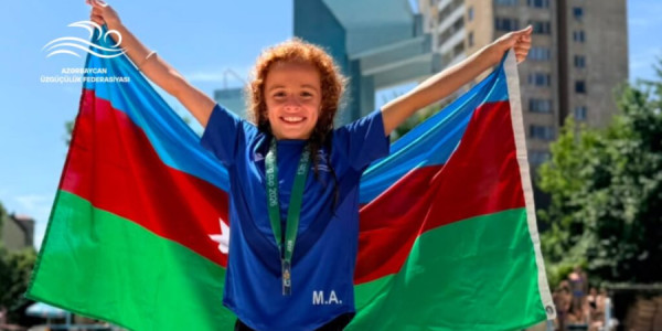 Azərbaycan üzgüçüsü Sofiyada gümüş medal qazanıb