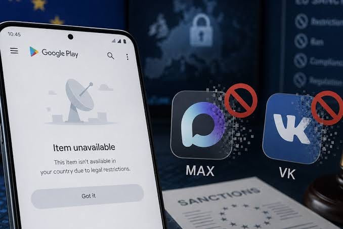 Google Play-dən 17 Rusiya tətbiqi silinib, VK-nın səhmləri kəskin ucuzlaşıb