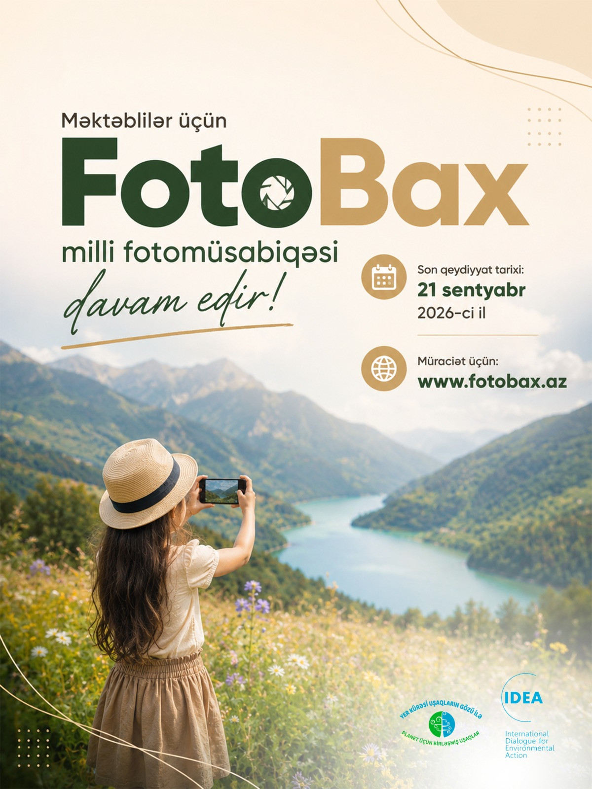"FotoBax" milli fotomüsabiqəsinə müraciət prosesi davam edir