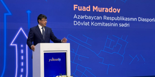 Diaspor üçün “Yüksəliş” müsabiqəsi iştirakçılarının fəaliyyəti vacibdir - Fuad Muradov
