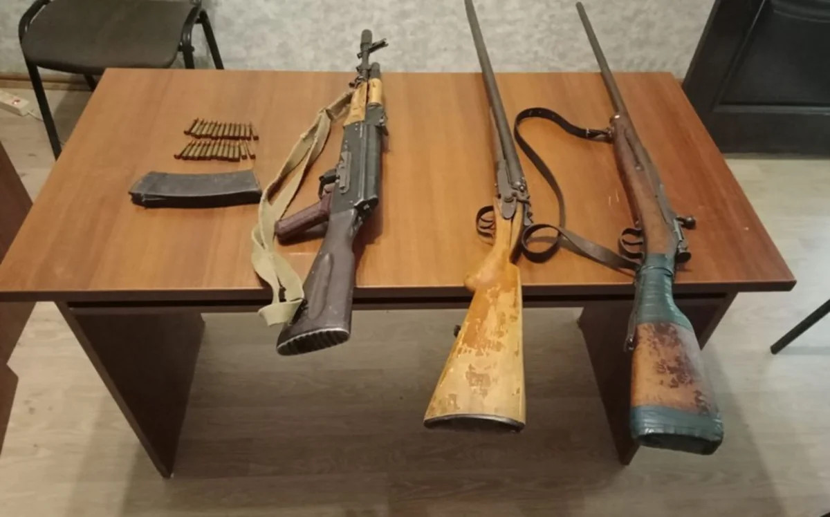 Ötən gün qanunsuz saxlanılan 14 tüfəng aşkarlanıb