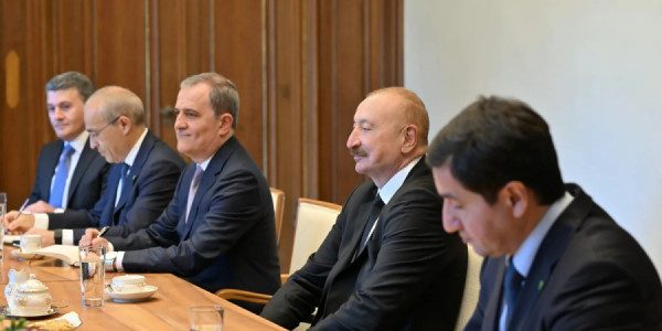 İlham Əliyev: Azərbaycan-Almaniya əlaqələri bütövlükdə bölgəmizdə əməkdaşlığa, sülhə töhfəsini verəcək