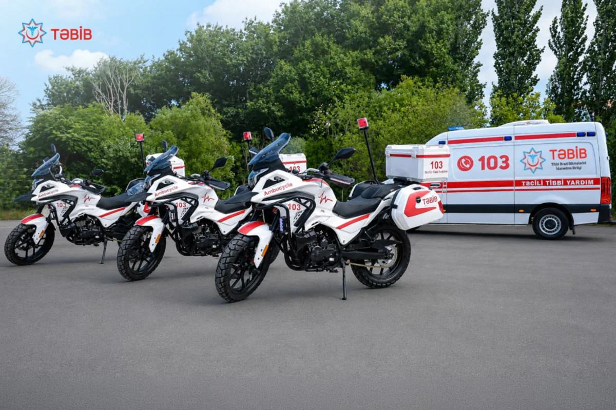 TƏBİB təcili tibbi yardımda yeni "Ambucycle" xidmət modelinin tətbiqinə başlayır