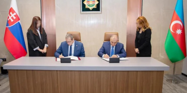 Azərbaycanla Slovakiya arasında məxfi məlumatın mübadiləsi və qarşılıqlı mühafizəsi haqqında Saziş imzalanıb