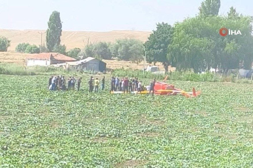 Türkiyədə mülki aviasiyaya məxsus təlim helikopteri qəzaya uğradı