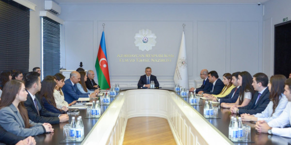 IV “Maarifçi” tələbə-məzun proqramının iştirakçıları ilə görüş keçirilib