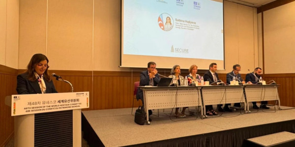 Azərbaycanın SECURE modeli UNESCO-nun Ümumdünya İrs Komitəsində təqdim olunub